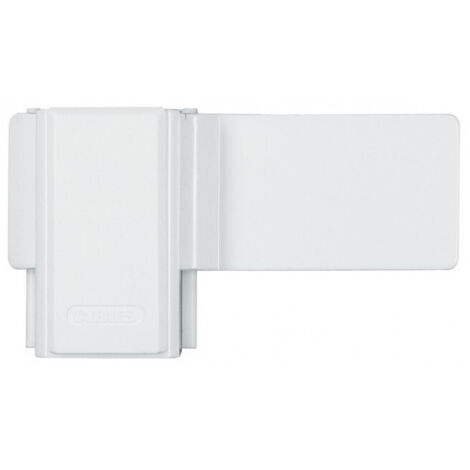 Abus Sw10 Serratura per Finestre, Sistema Antieffrazione, Montaggio Senza Foratura Nell`Anta Della Finestra, Livello di Sicurezza: 4, 10443, Bianco