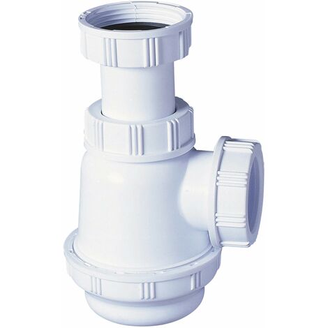 Wirquin SP3178 - Sifone per lavello/bidet, modello corto