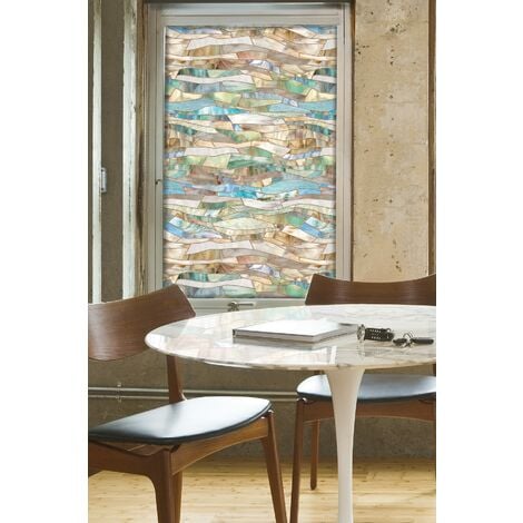 Artscape-Pellicola adesiva per finestre, battuto di Terrazzo alla  veneziana, multicolore, 61 x 91 cm