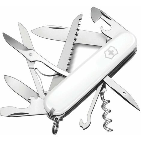 Victorinox, Huntsman, Coltellino Svizzero, Originale, Multiuso, Campeggio, 15 Funzioni, Lama, grande, Cavatappi