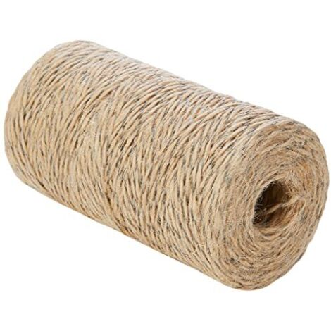 Chapuis fju1 Spago Esercito Agricola iuta/Cablato acciaio, Beige, 250 g/190 m/Ø 1 mm (1/4)