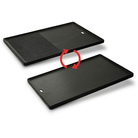 Enders Switch Grid Piastra Reversibile in Ghisa per Barbecue a Gas - Compatibile con modello KANSAS PRO 4 SIK TURBO - Accessori Griglia Barbecue 7789