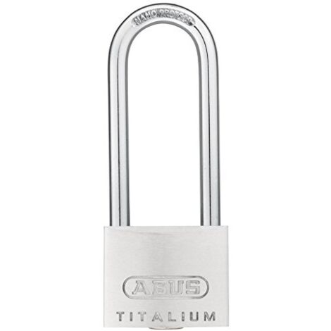 Candado Titalium arco extralargo 40mm blister