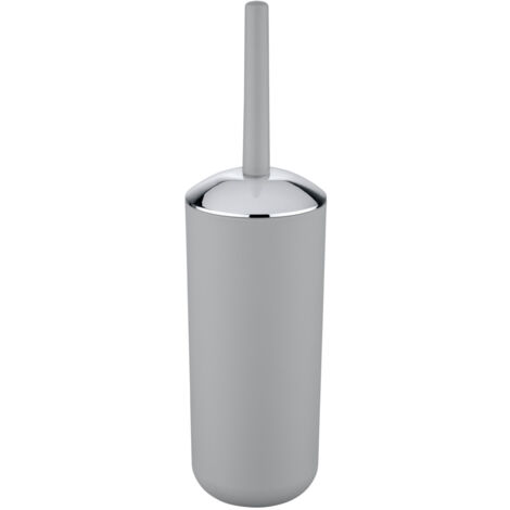 WENKO Escobillero Brasil Gris, Grigio, 10.0x10.0x37.7 cm