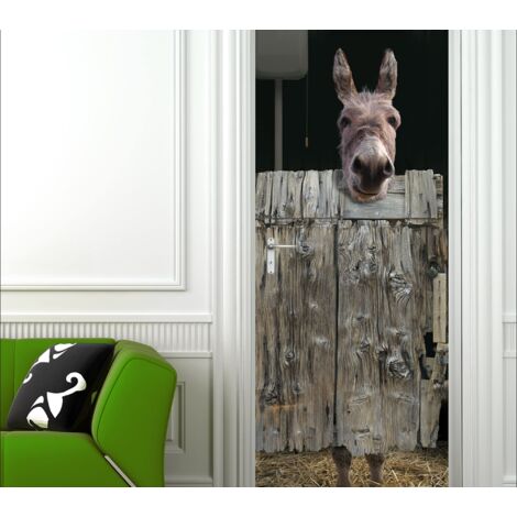 PLIGREA Decalcomania Per Porta Adesivo Murale: Frasi Motivazionali In Vinile 34x12 Cm, Bianco E Nero, Per Casa E Ufficio