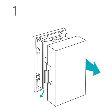 Carillon Da Parete Con Cavo - Campanello Elettrico 230V AC, Design Quadrato - Foto 2
