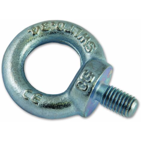 Chapuis 900/16Z – Anello di sollevamento maschio acciaio C15 – M16, Grigio