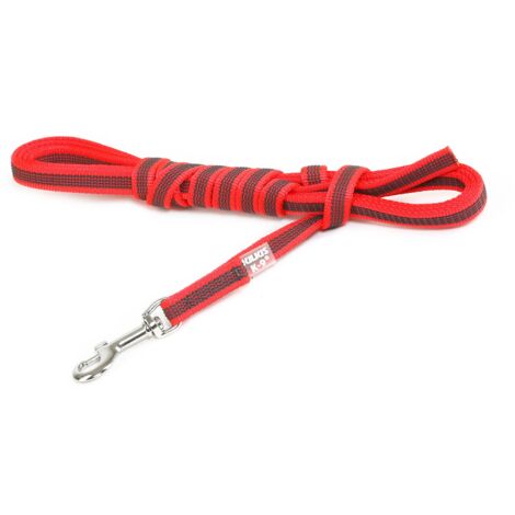 Julius K9 Guinzaglio Cane Super Grip Arancio 20 Mm X 1,2 M Con Mani E Anello 5999053671150