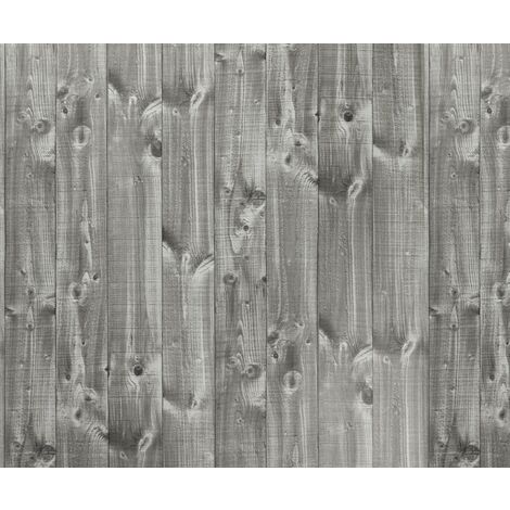 Venilia Pellicola adesiva, Schede grigie aspetto legno grigio, 45cm x 3m, Spessore 95μ, Pellicola autoadesiva per mobili o cucina, carta da parati, PVC senza ftalati, Prodotto in UE