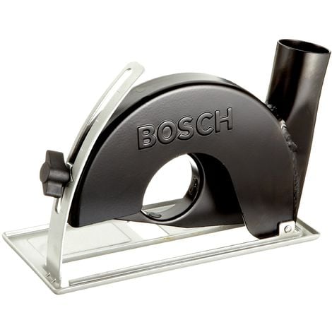 Bosch Professional 1X Cuffia Di Protezione Con Aspirazione (Ø 150 Mm,  Accessori Per Smeriglatrici Angolari), Nero