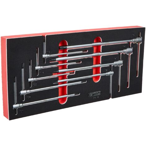 KS Tools - 713.5018 - set chiavi a brugola - chiavi torx a t 9 pezzi