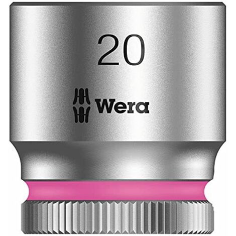 Wera 05003565001 8790 Hmb Bussola Zyklop con attacco 3/8", 20.0 mm, Argento