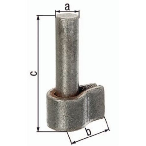 Piastra di saldatura z. 20x50mm STA grezza (1/2)