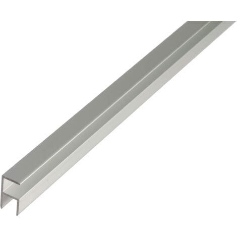B&T Metall Profilo Angolare Alluminio Anodizzato 40x20x2mm - Argento, Lunghezza 190cm, Resistente