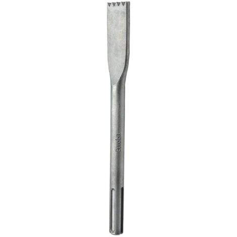 Burin Denté SDS Max - 32 X 300 Mm - Pour élimination De Mortier Et Retrait De Joints - À Percussion Sans Rotation