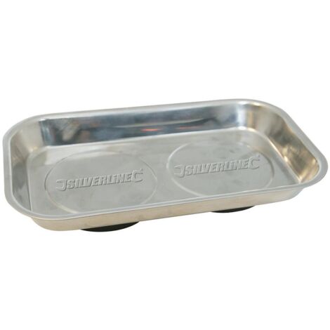 Silverline 868812 - Bandeja magnética 150 x 225 mm