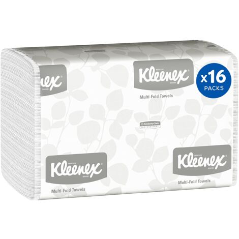 KLEENEX Multifold HT 1p Wh, 1 velo, 16x150/ 2,400