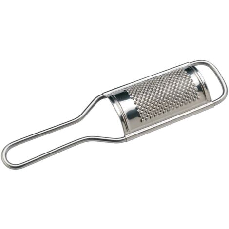 PIAZZA - Grattugia Formaggio Manuale in Acciaio Inox - Lama Universale 16cm - Ideale anche per Verdure, Limone, Mela, Patate, Carote, Agrumi (1/5)