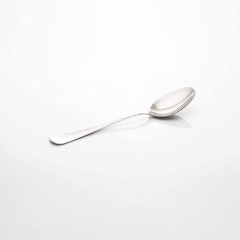 zanetti Set 12 Cucchiaini da caffè in acciaio inox 18/C, Modello Boston, acciaio lucido e resistente, confezione da 12 pezzi, made in Italy, 590609 (1/5)