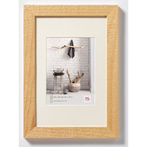 walther design naturale 10 x 15 cm con passe-partout, Cornice Home in legno HO015H