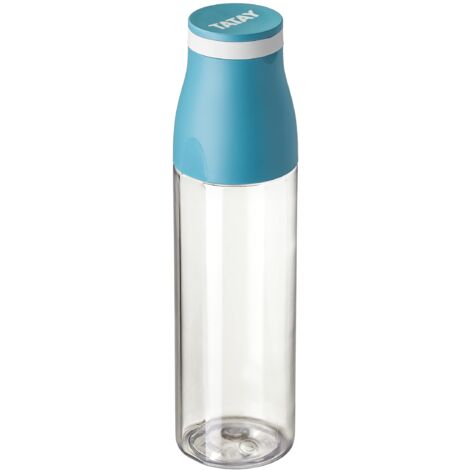 TATAY Bottiglia Urban Drink 650 ml, Ermetico, Tritan, Senza BPA, Resistente alla rottura, Non lascia sapore o odore, Lavabile in lavastoviglie e Adatto al microonde. Colore Oceano (1/5)