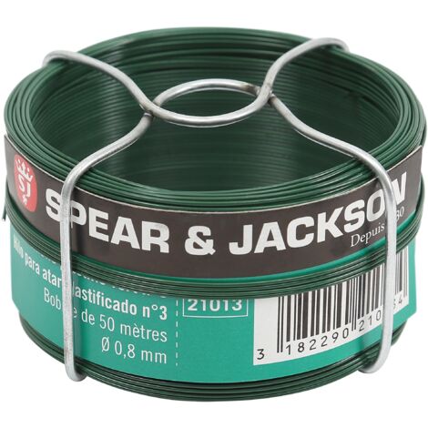 Spear & Jackson Filo di Ferro plastificato Verde n. 3, 50 m (1/3)