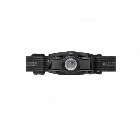 Ledlenser MH3 Torcia Frontale LED da Outdoor, Nera/Grigia, 200 Lumen, Messa a Fuoco Regolabile, Portata Luminosa di 130m, autonomia Fino a 35 Ore, clipmetallica, Batteria Inclusa, Torcia da Testa