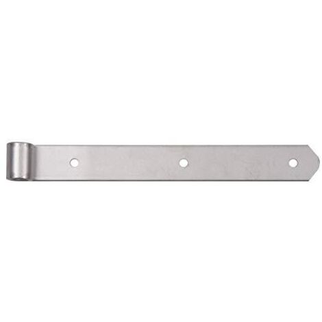Alberts 340834 Bandella, in diverse versioni, acciaio inox, Cilindro Ø16 mm, Misura 300 x 35 mm