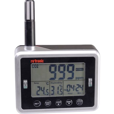 Rotronic CL11 Tavolo Misuratore per CO2 Set umidità e Temperatura, Grigio