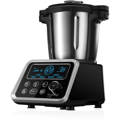 Ufesa Totalchef RK5 - Robot Da Cucina Con Cottura, Vari programmi per cucinare, 1700W di potenza, Display LCD, Caraffa con capacità di 3,5 l, Ricettario e Manuale in Italiano, BPA Free