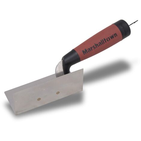 Marshalltown Coltello Per Tappeti Con Manico Durasoft – Taglierino In Acciaio 165 Mm Con 5 Lame Di Ricambio E Ritrazione Automatica