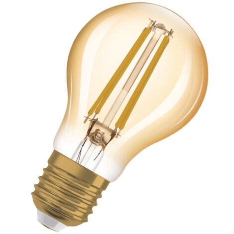 OSRAM Goccia Lampadina LED, 6.5 W Equivalenti 55 W, Attacco E27, Luce Calda 2400K, Confezione da 1 Pezzo