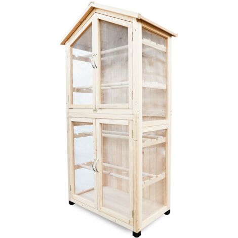 HABAU 2842 trocknungs congelatore in Legno, Natura, B x T x H 86 x 50 x 165 cm