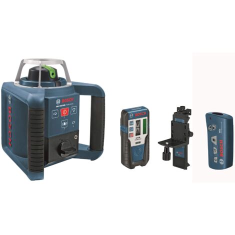 Bosch Professional Livella Laser Rotante GRL 300 HVG (Laser Verde, Ricevitore Laser LR 1 G, Raggio D'Azione: Fino A 300 m (Diametro), In Valigetta)