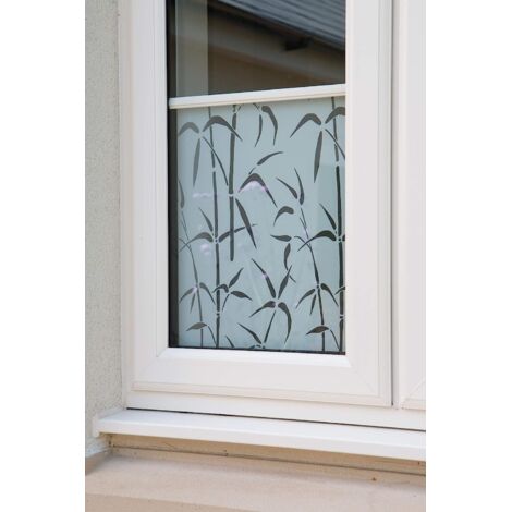 Pellicola Per Vetri Finestre Privacy - Adesivo Statico Opaco, Anti-UV, 45x150 Cm - Foto 8