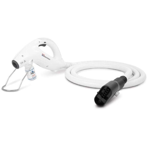 Polti Sani System Gun PAEU0367, Dispositivo di Disinfezione a Vapore (DDV) per Superfici e Tessuti da Collegare ai Modelli Polti Vaporetto Compatibili, Prodotto in Italia, Bianco (1/5)
