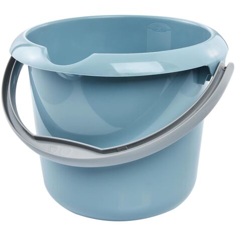 keeeper Secchio con Scala Graduata Integrata e Manico Ergonomico, 5 L, Mika, Nordic Blue (Blu) (1/5)