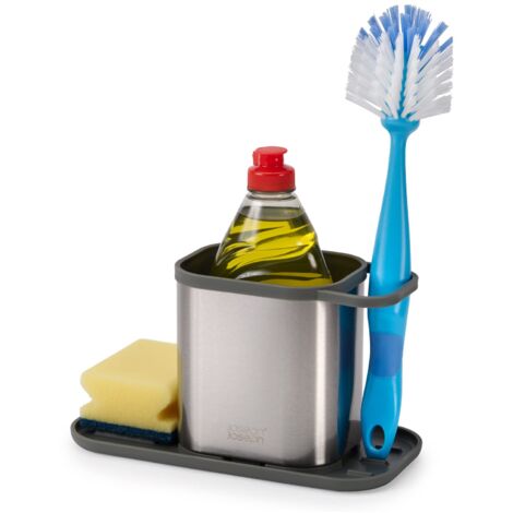 Supporto per spugna in acciaio inox per lavello da cucina con