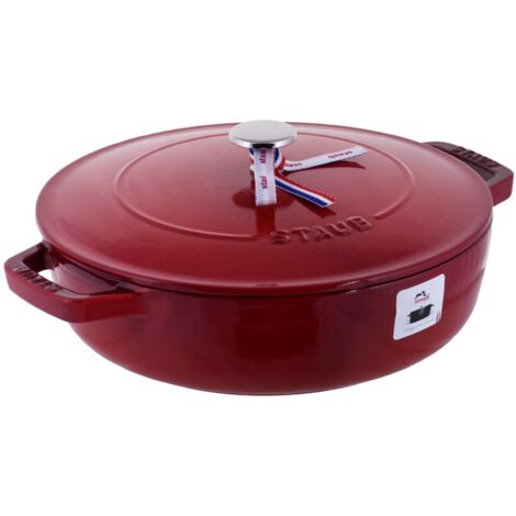 Staub 40511-475-0 Padella in ghisa, Rosso, 24 cm (1/5)