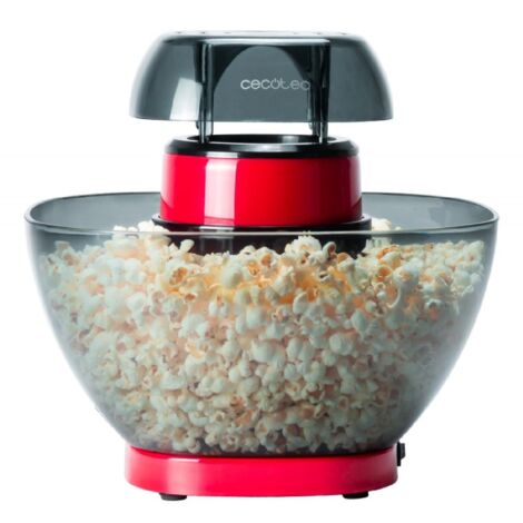 Macchina Popcorn Elettrica Stile Retrò Aria Calda 25g Rosso - Foto 8