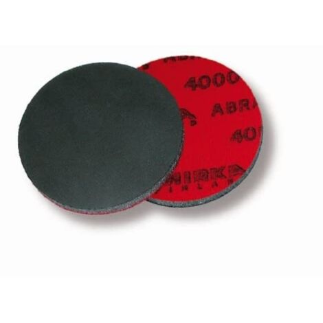 Mirka Abralon Mola per lucidare Ø 150 mm a strappo grana 4000, 2/pacco, per levigare e lucidare vernice, legno, plastica