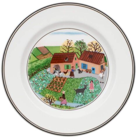 Villeroy & Boch Design Naif Piatto per Pane Camino, Porcellana, 17 cm (1/2)