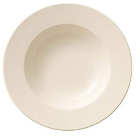 Villeroy & Boch For Me Piatto Fondo 25 cm, Porcellana Premium, Bianco (1/4)