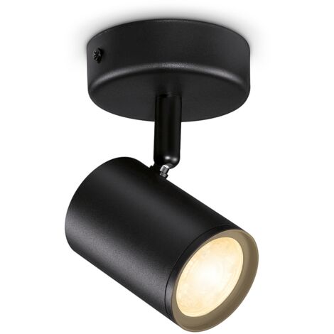 WiZ Faretto Smart Imageo WiFi, Luce Bianca da Calda a Fredda Dimmerabile, 5W, Nero, Tecnologia SpaceSense, Controllo Vocale (Alexa, Apple HomeKit, Google Home) (1/5)