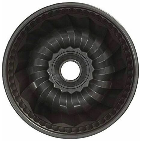 Pyrex 8013123,0 Asimetria Stampo per gugelhupf in acciaio antiaderente, ø 22 cm, marrone (1/5)