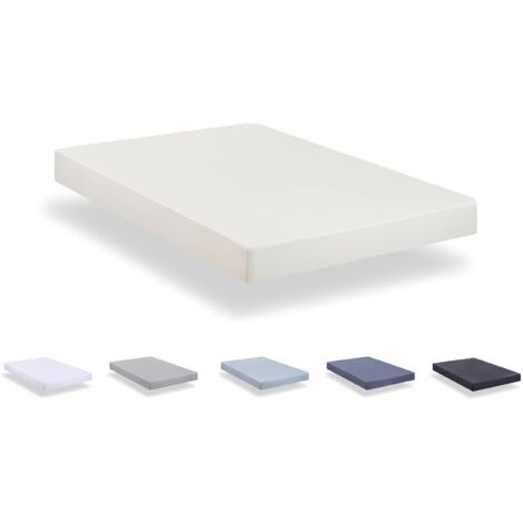 Todocama - Lenzuolo con angoli in microfibra spazzolata extra morbido (letto 105 x 190/200 cm, beige)