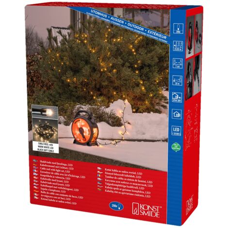 Konstsmide Catena Luminosa Decorativa LED Multicolore 6m