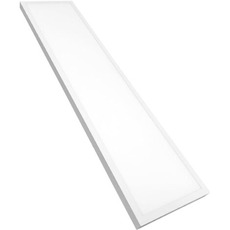LED ATOMANT Pannello LED da Soffitto 120x30cm 48W, CCT (Selettore di Colore Bianco Caldo, Neutro e Freddo), 5000 Lumen, Driver incluso