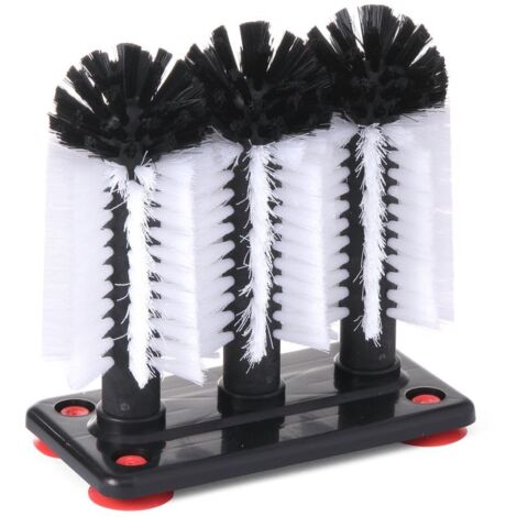 HENDI Spazzola Standard per Lavaggio vetri, Hauteur des brosses : 18 cm
