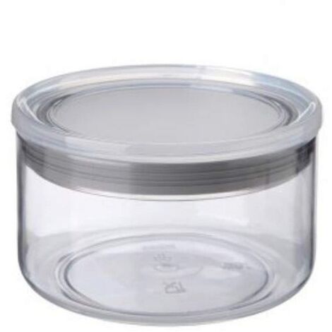 Tatonka - Contenitore alimentare per adulti, 2 l, trasparente, 20 x 9,5